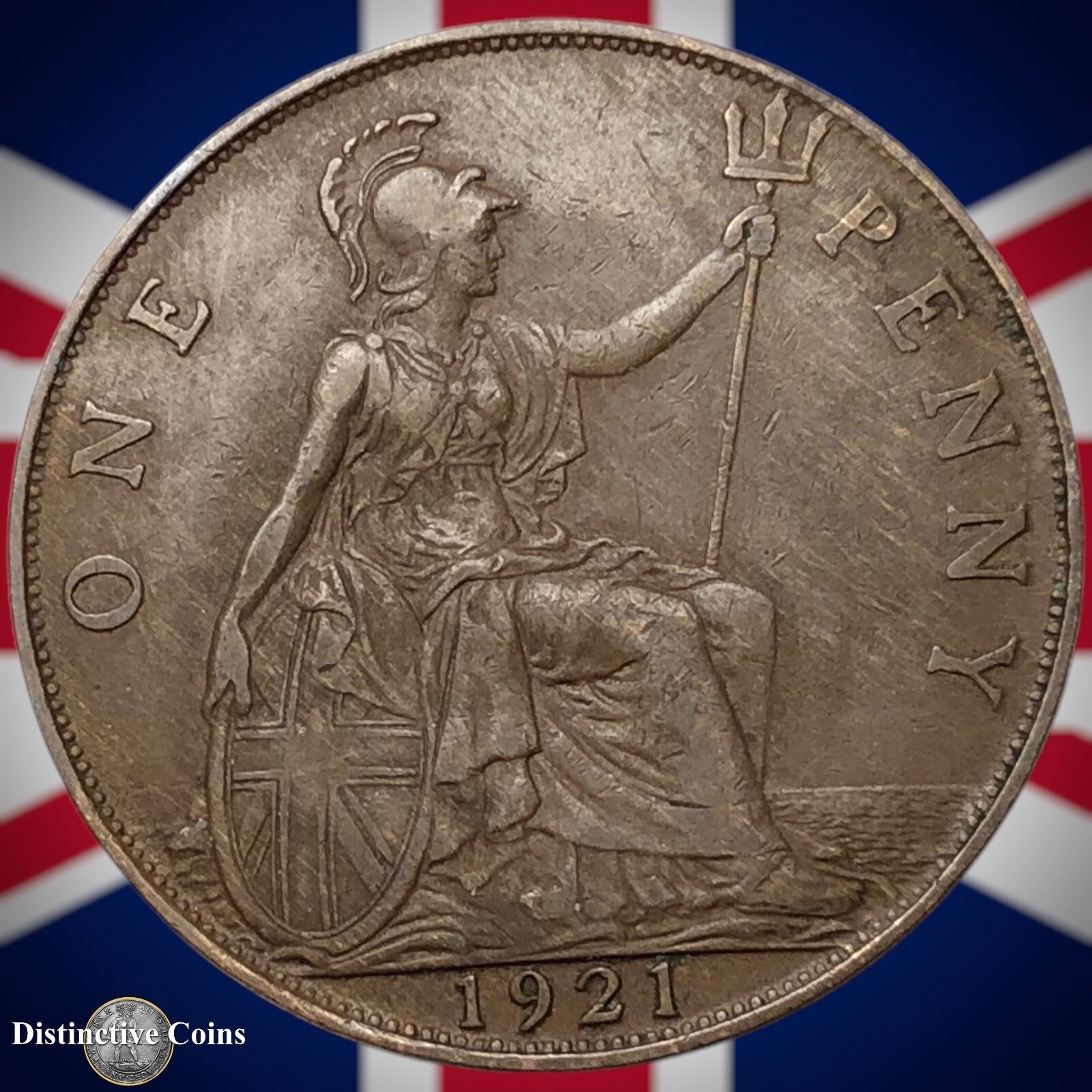 Great Britain 1921 Penny 1d GB6967