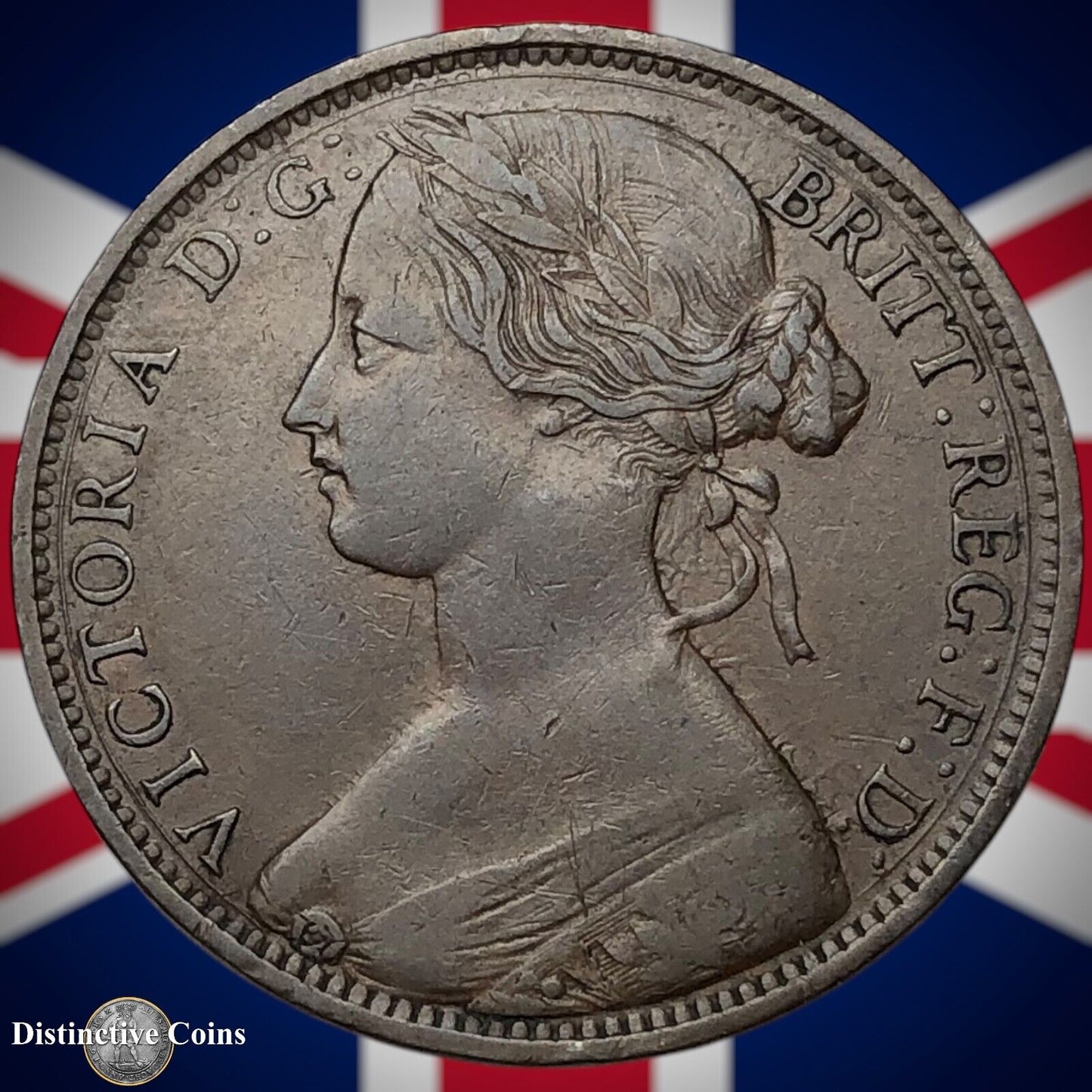Great Britain 1861 Penny 1d GB6181