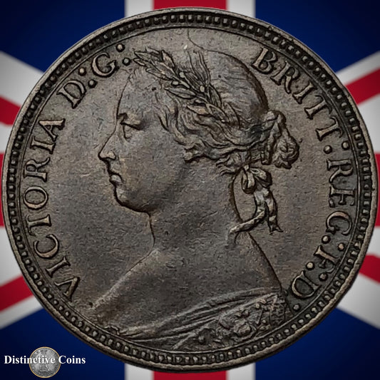 Great Britain 1876 H Farthing 1/4d GB3776