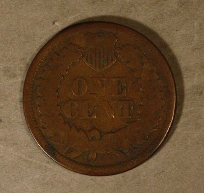 1866 Indian Head Cent Circulated     