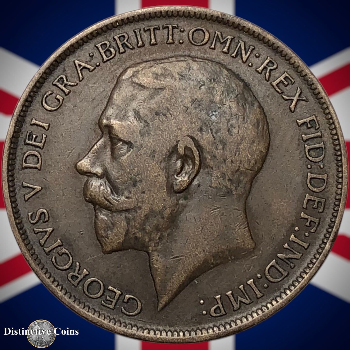 Great Britain 1912 Penny 1d GB6757