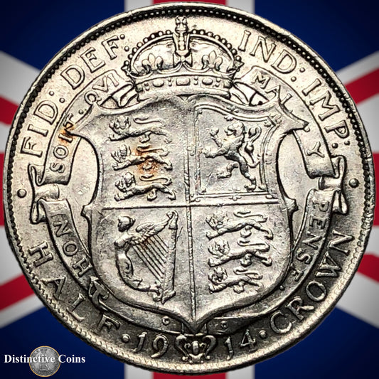 Great Britain 1914 Half Crown GB1239