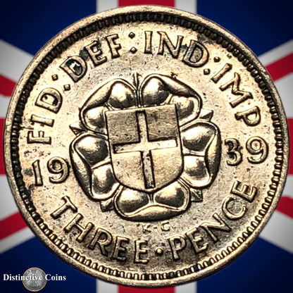 Great Britain 1939 Three Pence GB2311
