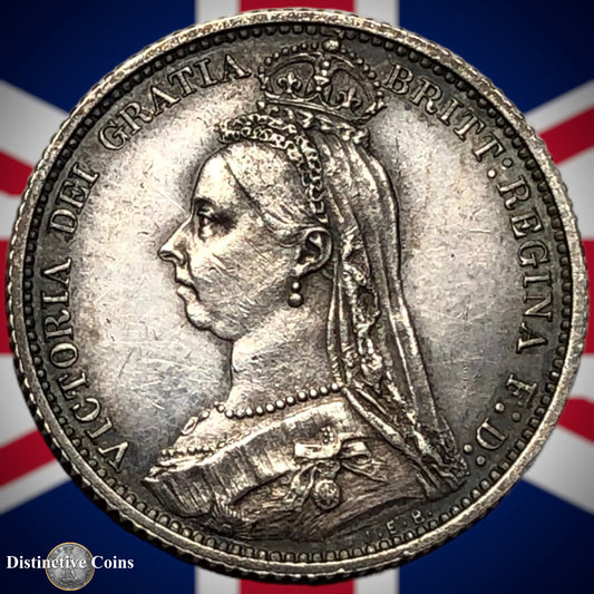 Great Britain 1887 Six Pence GB2659