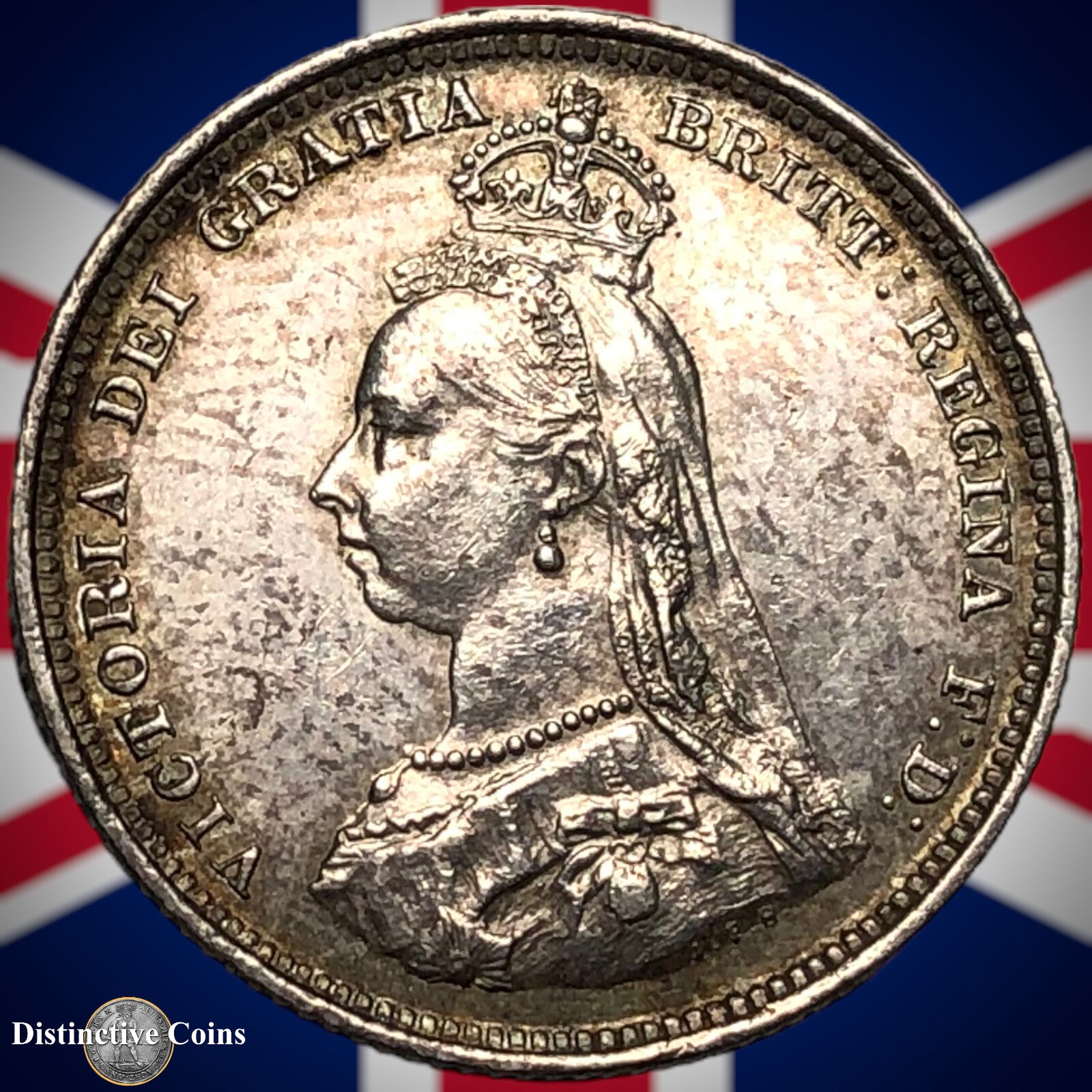 Great Britain 1887 British One Shilling GB0507