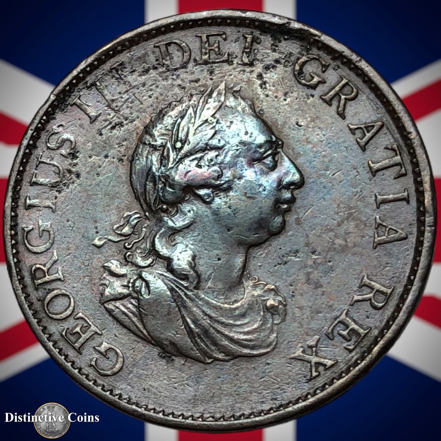 Great Britain 1799 Half Penny 1/2d GB5128