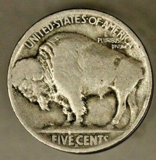 1914 S Buffalo Nickel Circulated      