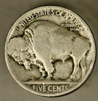 1914 S Buffalo Nickel Circulated      