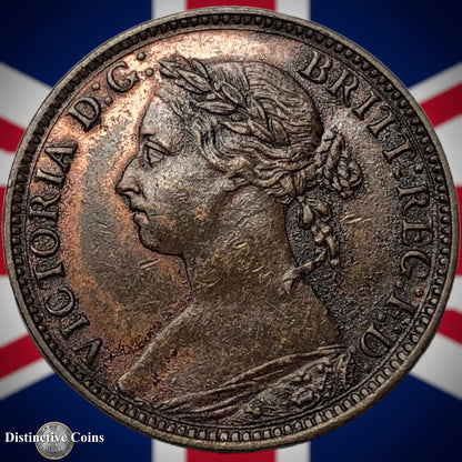 Great Britain 1885 Farthing 1/4d GB4150