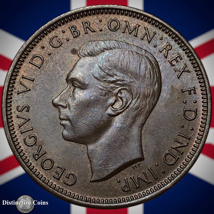 Great Britain 1938 Half Penny 1/2d GB6009