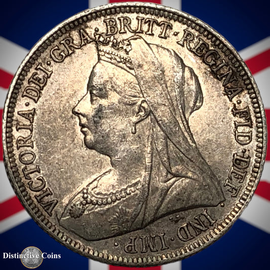 Great Britain 1900 British One Shilling GB0728