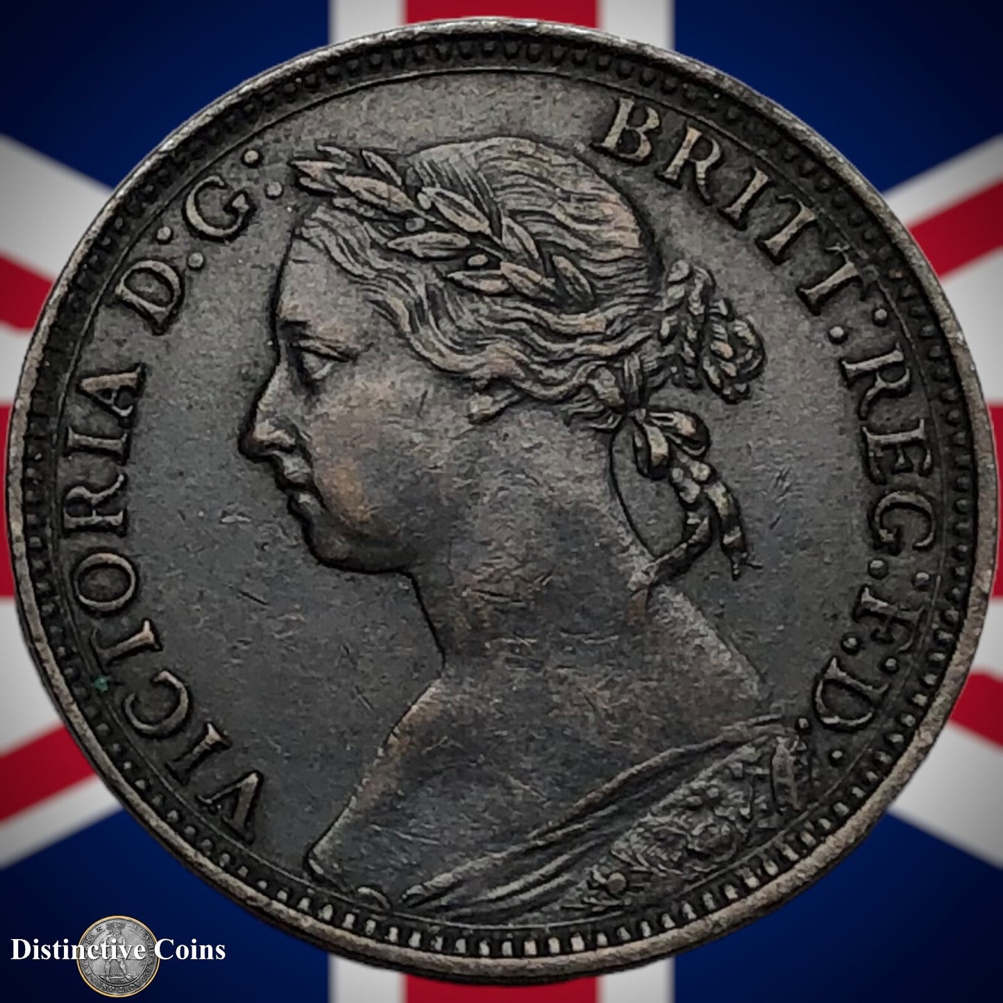 Great Britain 1881 H Farthing 1/4d GB3904