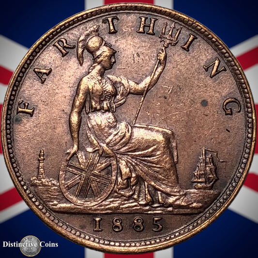 Great Britain 1885 Farthing 1/4d GB4168