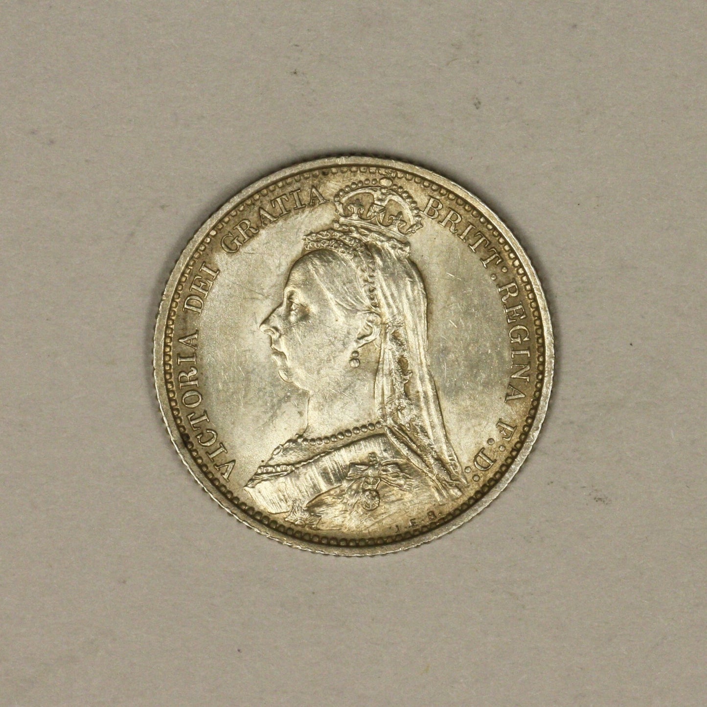 1888 Great Britain 6 Pence Very High Quality    