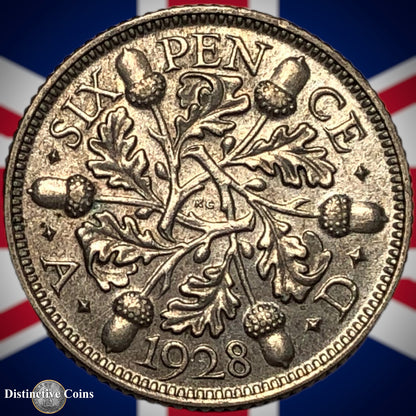 Great Britain 1928 Six Pence GB1686