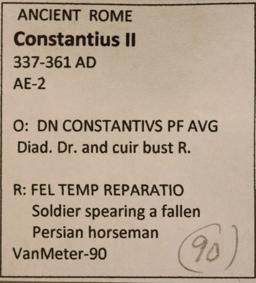 Constantius II 337-361 AD, Centenionalis Ancient Rome  