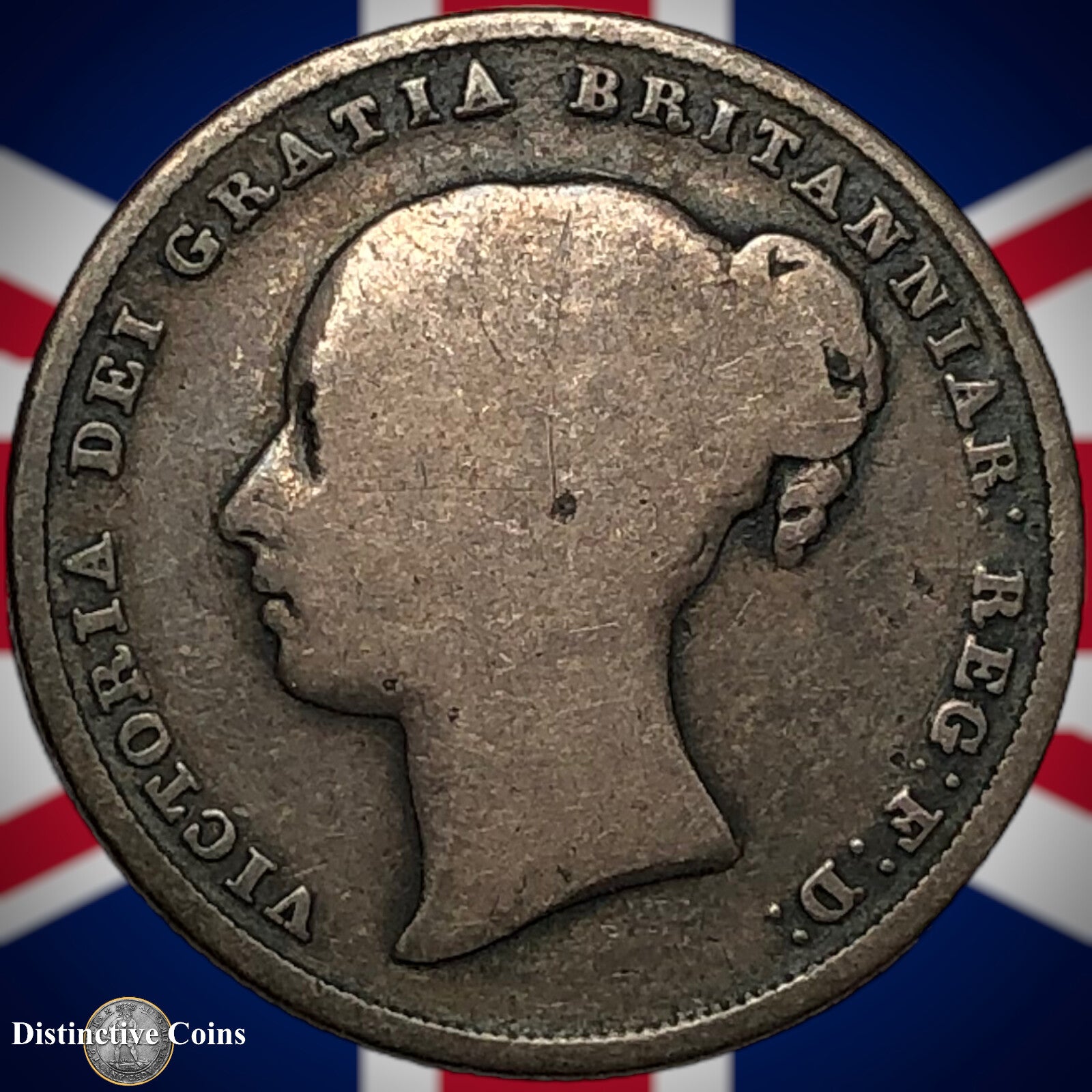 Great Britain 1841 British One Shilling GB0175