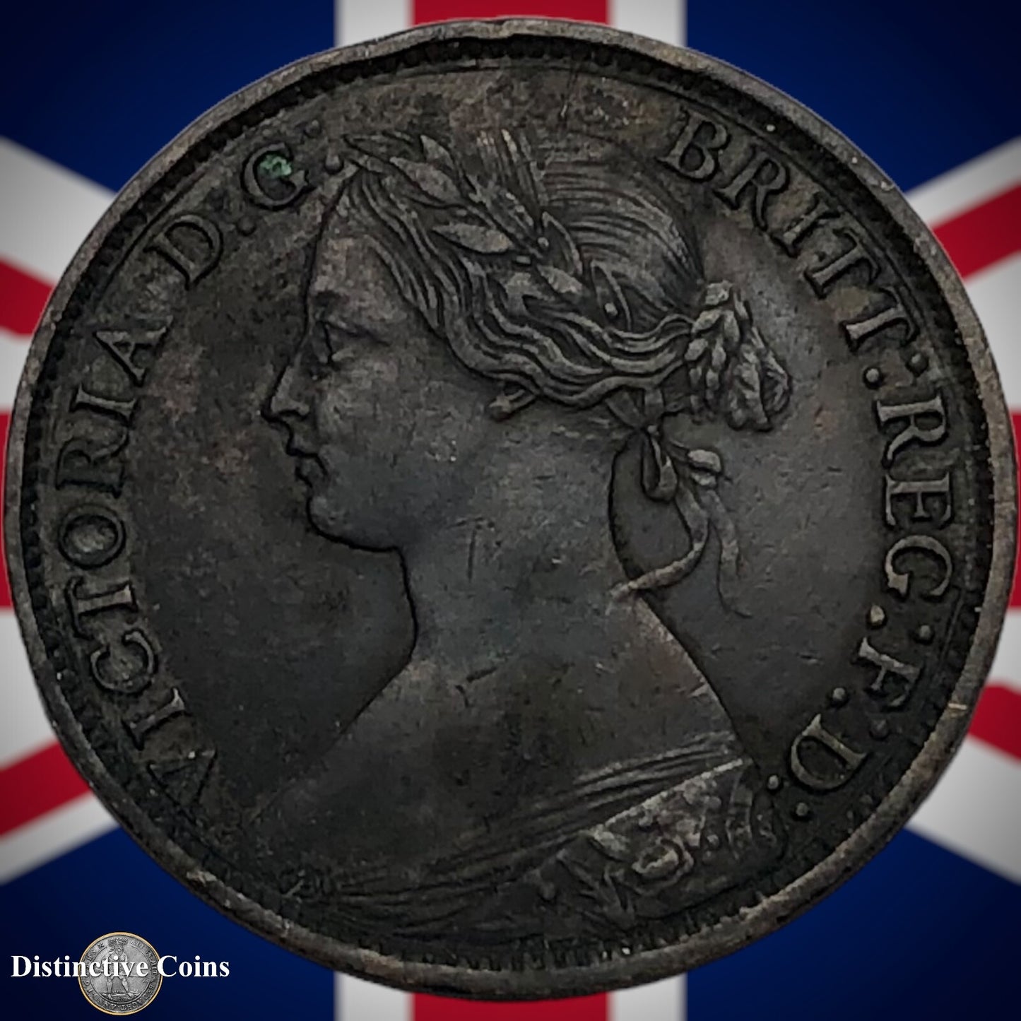 Great Britain 1867 Farthing 1/4d GB3592