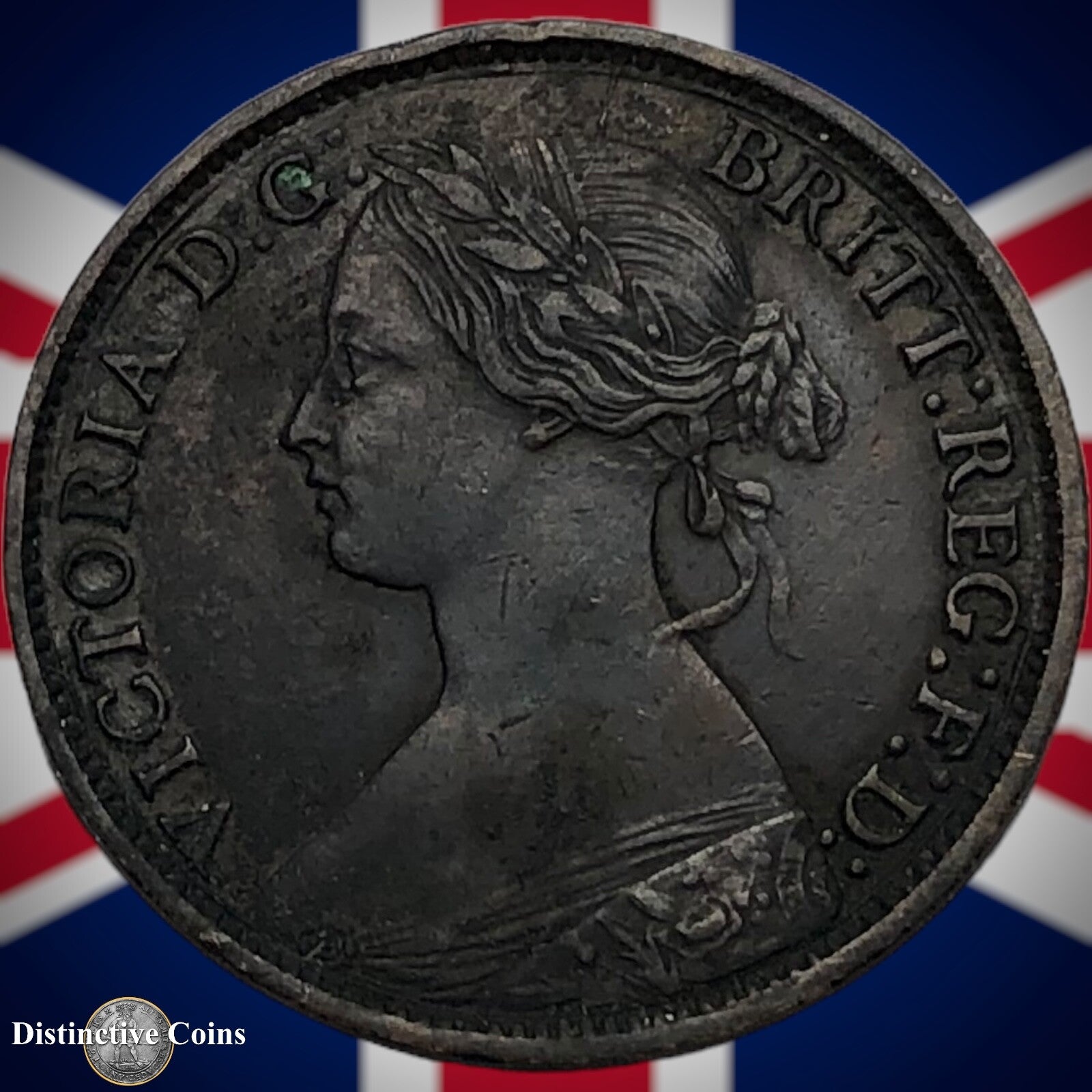 Great Britain 1867 Farthing 1/4d GB3592