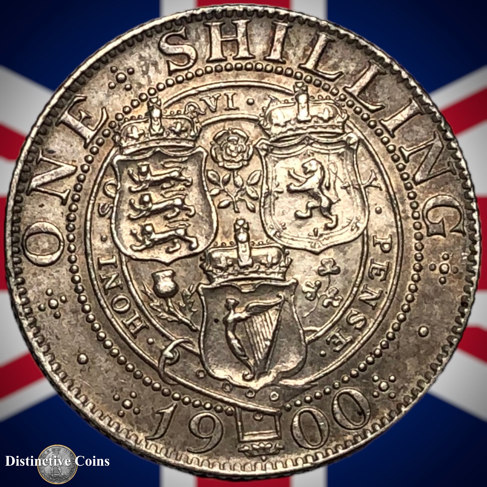 Great Britain 1900 British One Shilling GB0736