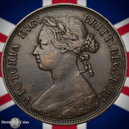 Great Britain 1877 Half Penny 1/2d GB5537