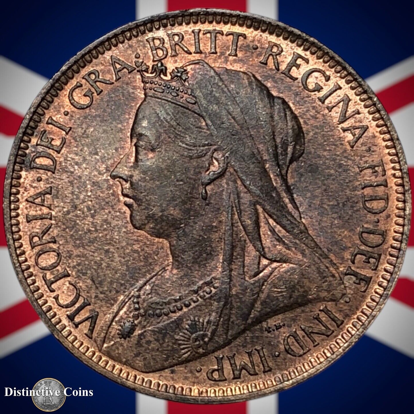 Great Britain 1901 Half Penny 1/2d GB5761