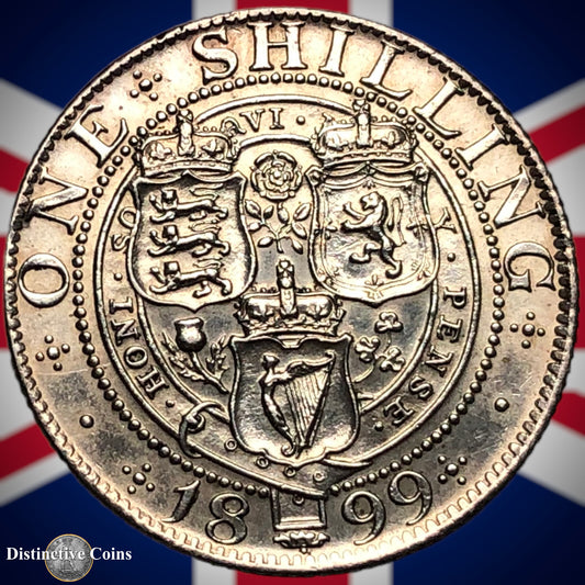 Great Britain 1899 British One Shilling GB0705