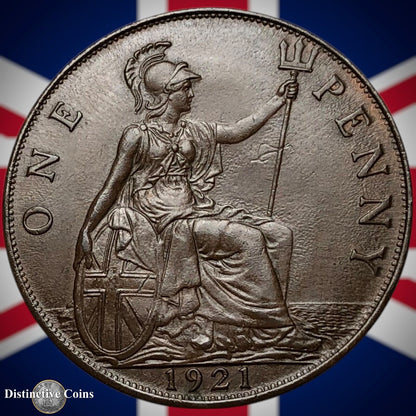Great Britain 1921 Penny 1d GB6981