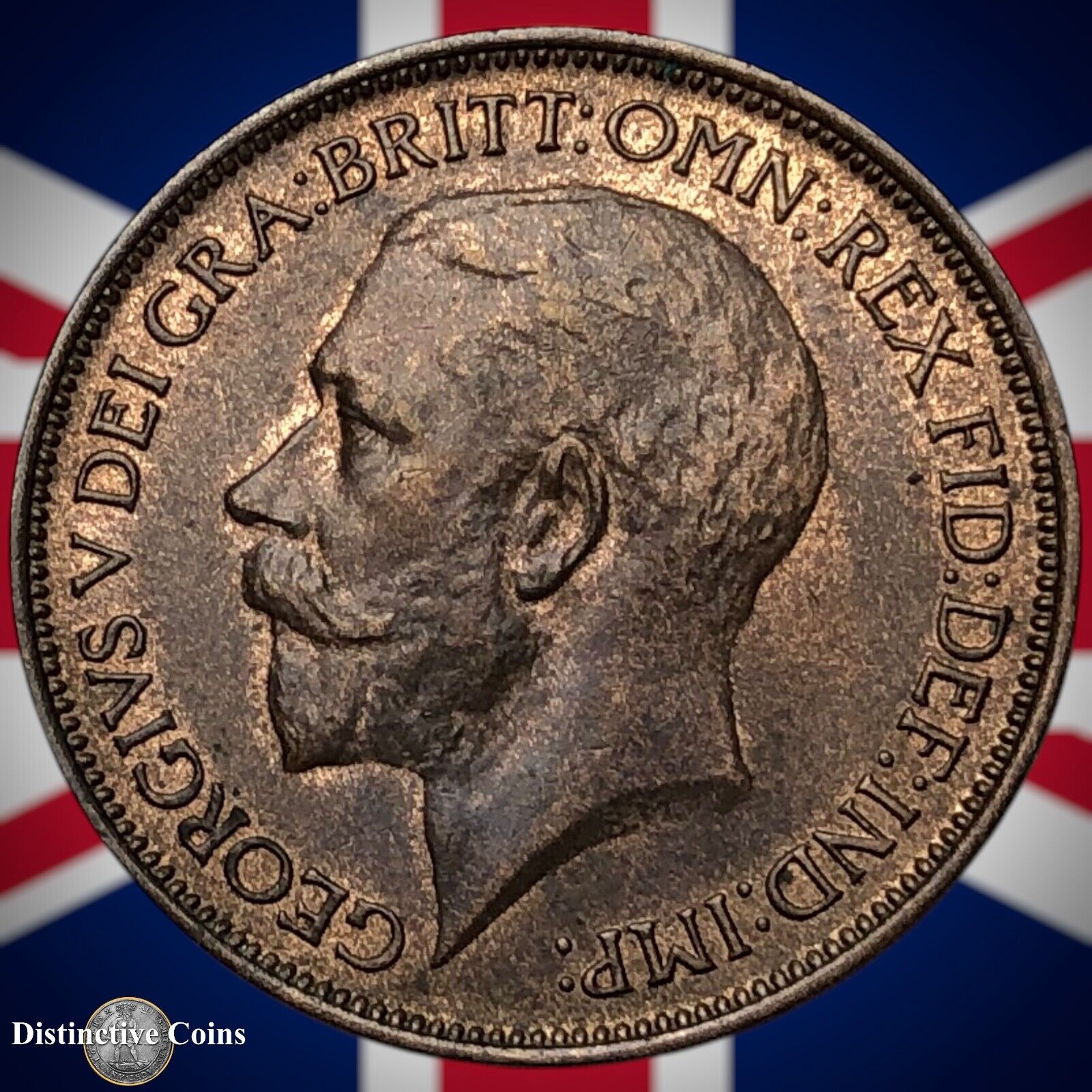 Great Britain 1924 Half Penny 1/2d GB5903