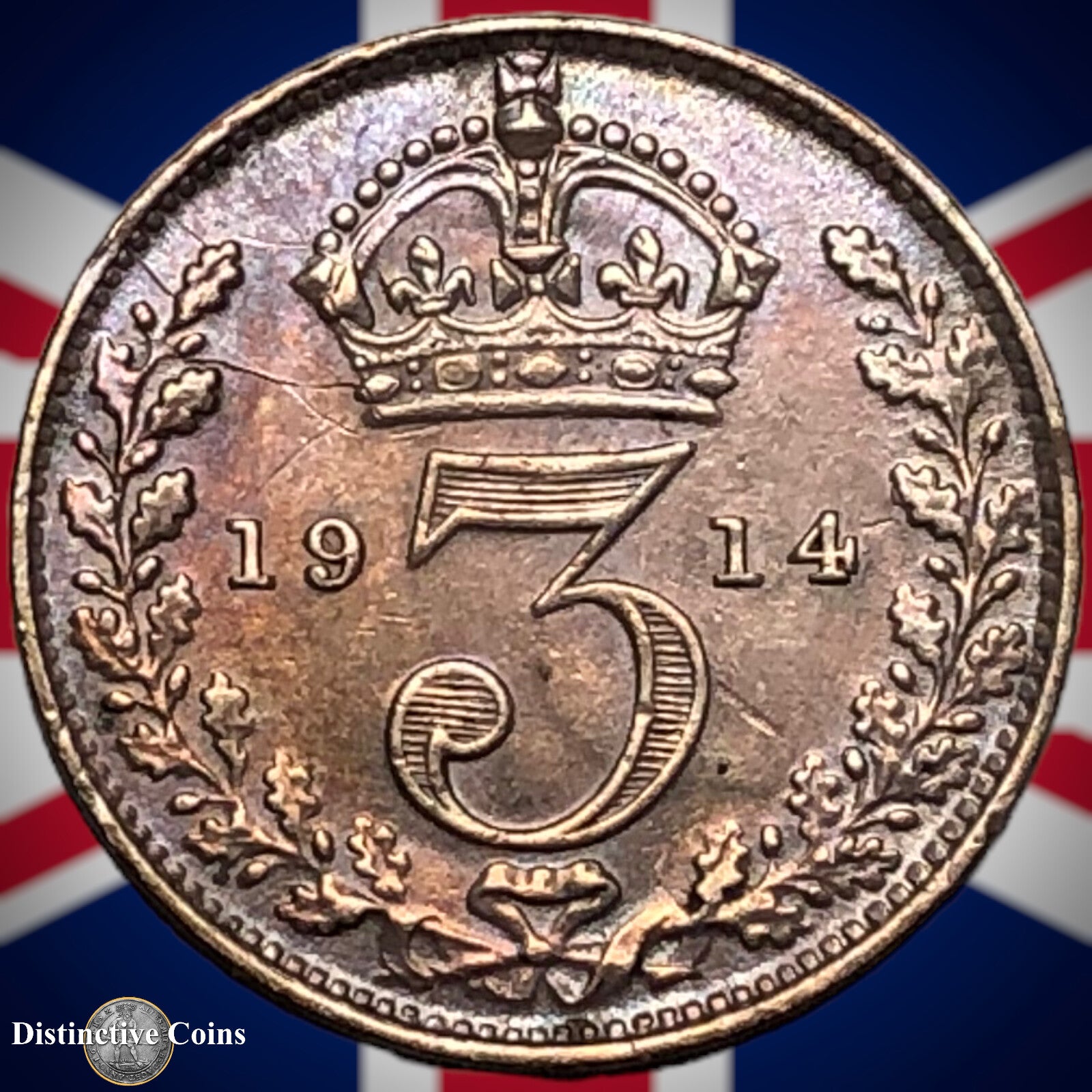 Great Britain 1914 Three Pence GB2159
