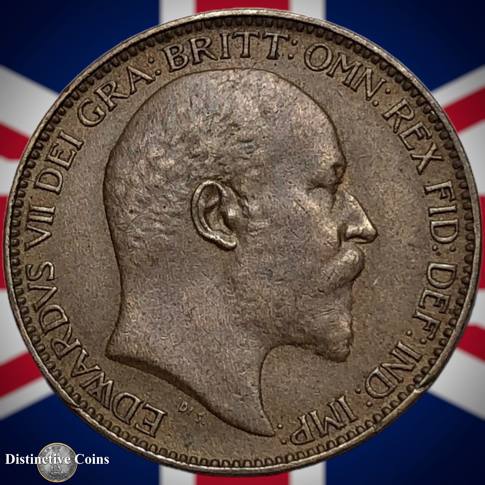 Great Britain 1907 Farthing 1/4d GB4602