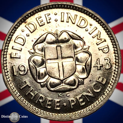 Great Britain 1943 Three Pence GB2357