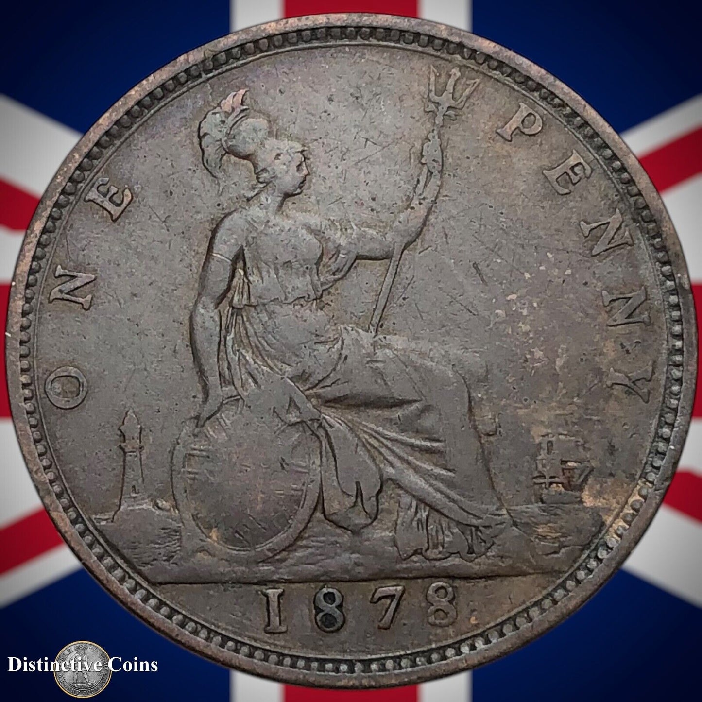 Great Britain 1878 Penny 1d GB6403