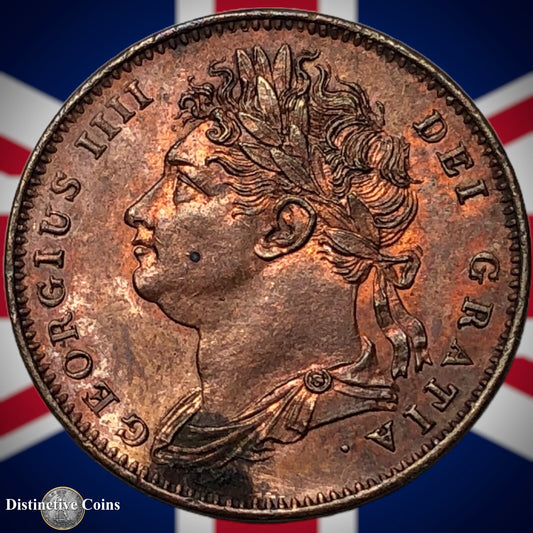 Great Britain 1825 Farthing 1/4d GB3300