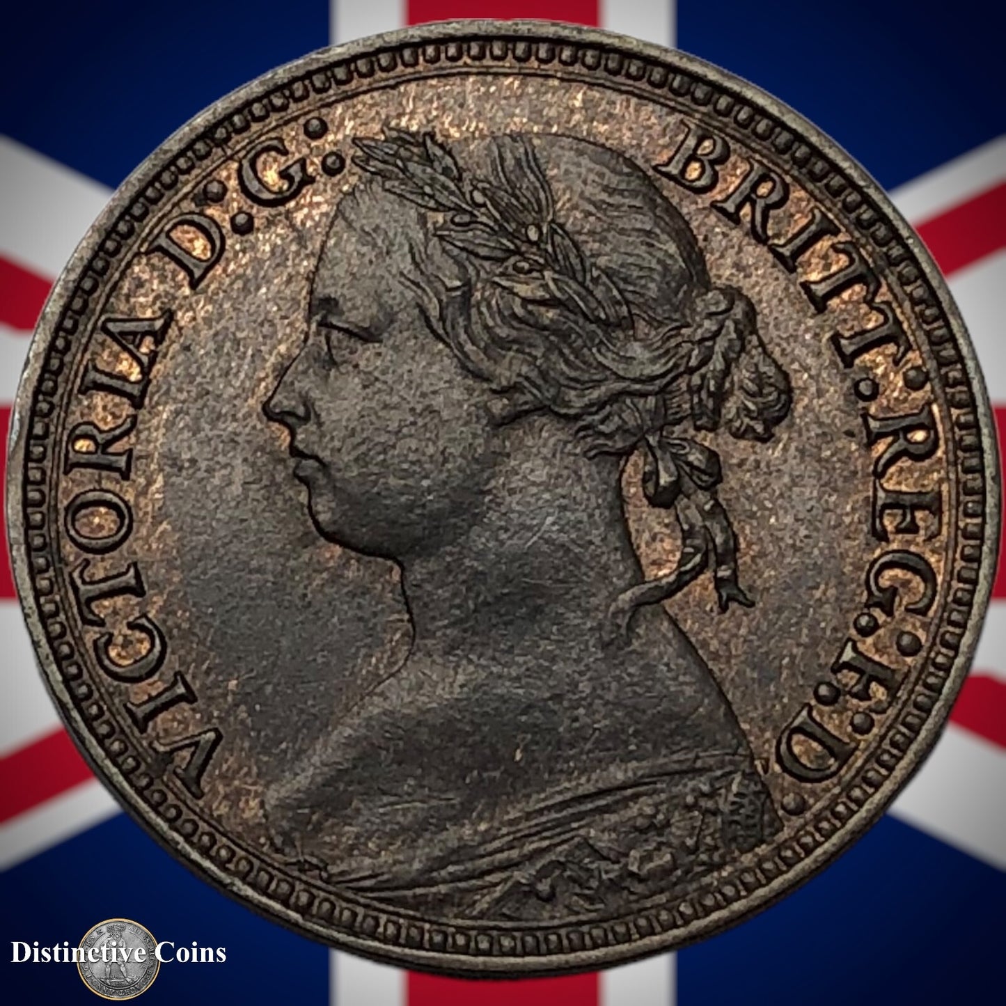 Great Britain 1879 Farthing 1/4d GB3826