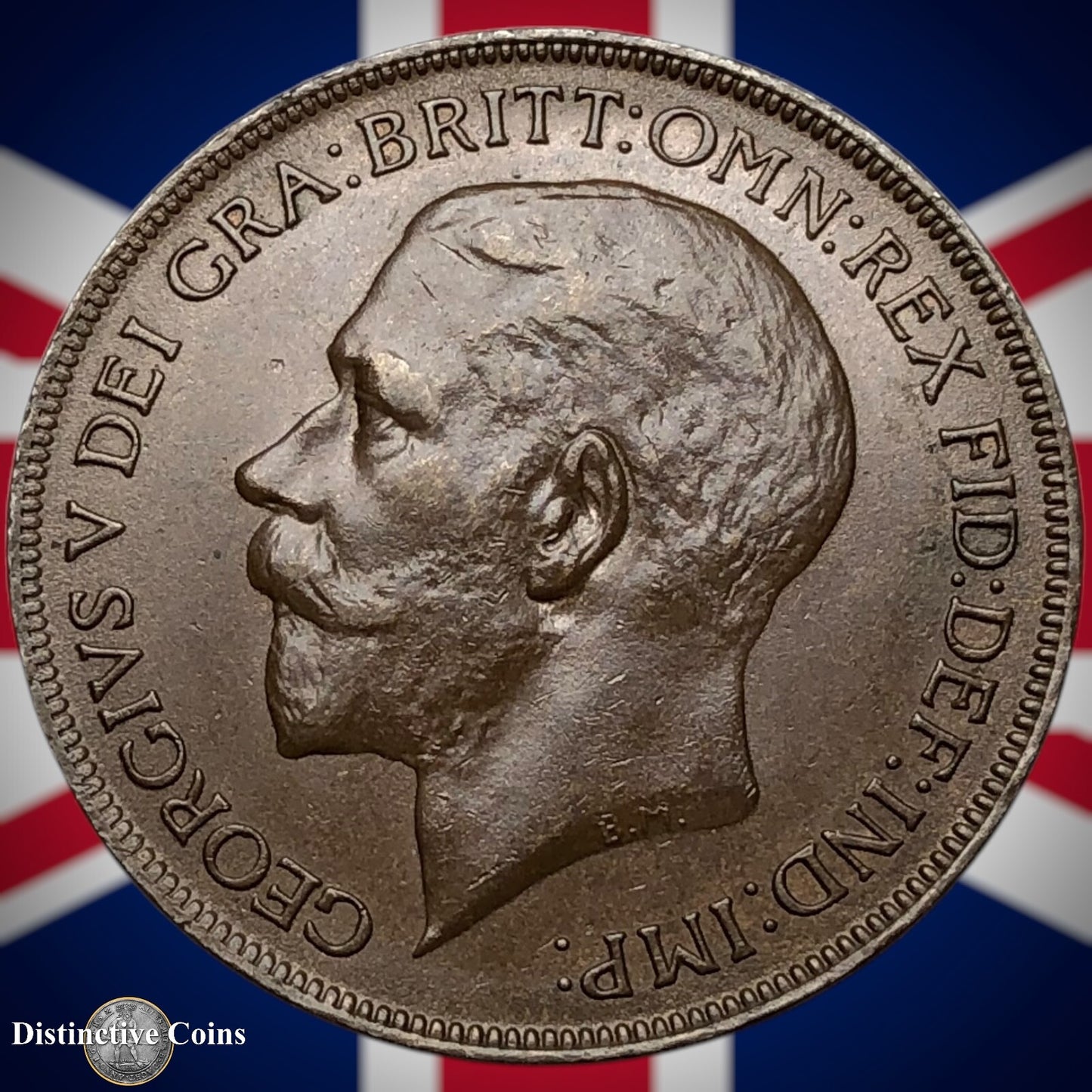 Great Britain 1922 Penny 1d GB7024