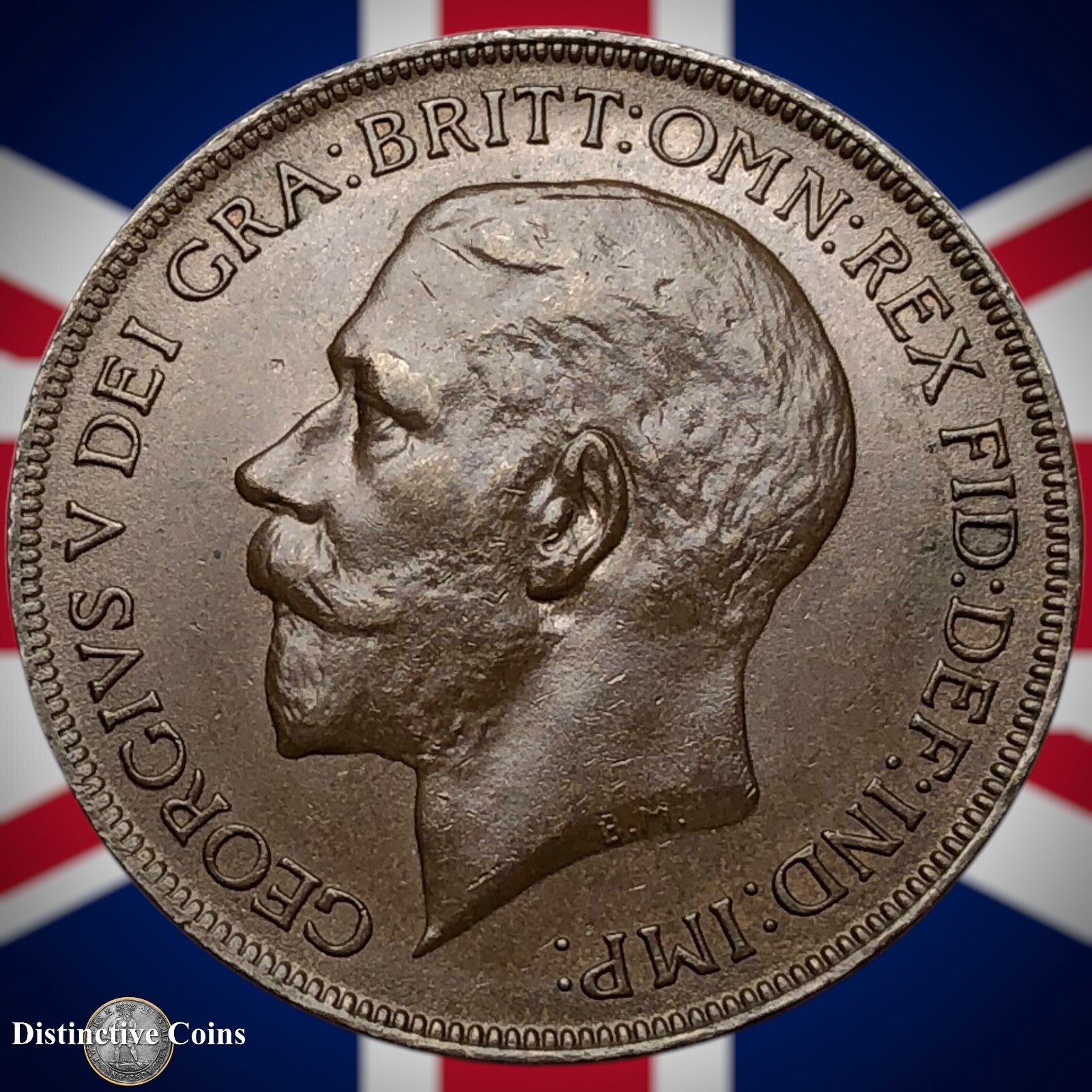 Great Britain 1922 Penny 1d GB7024