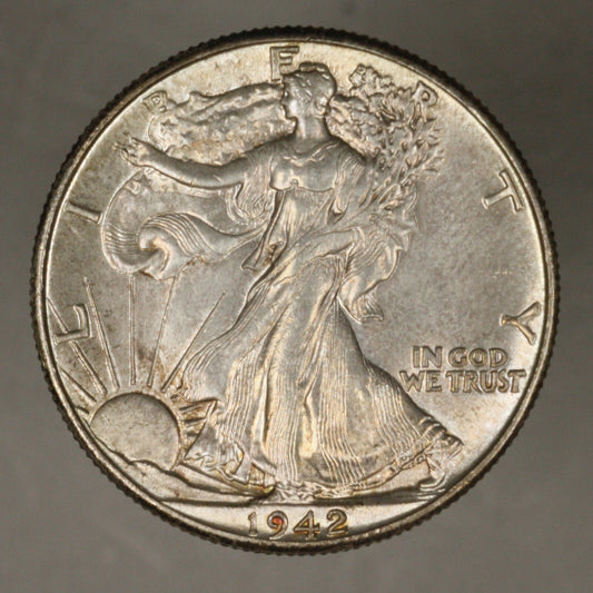 Walking Liberty Half 1942 P