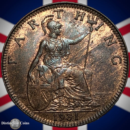 Great Britain 1931 Farthing 1/4d GB4900