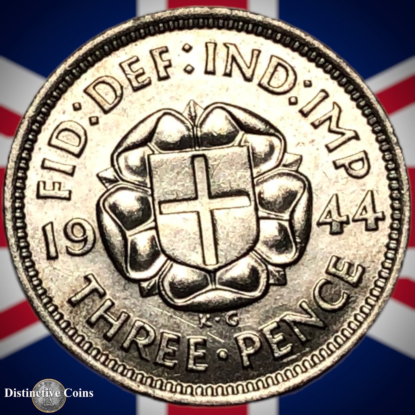 Great Britain 1944 Three Pence GB2366