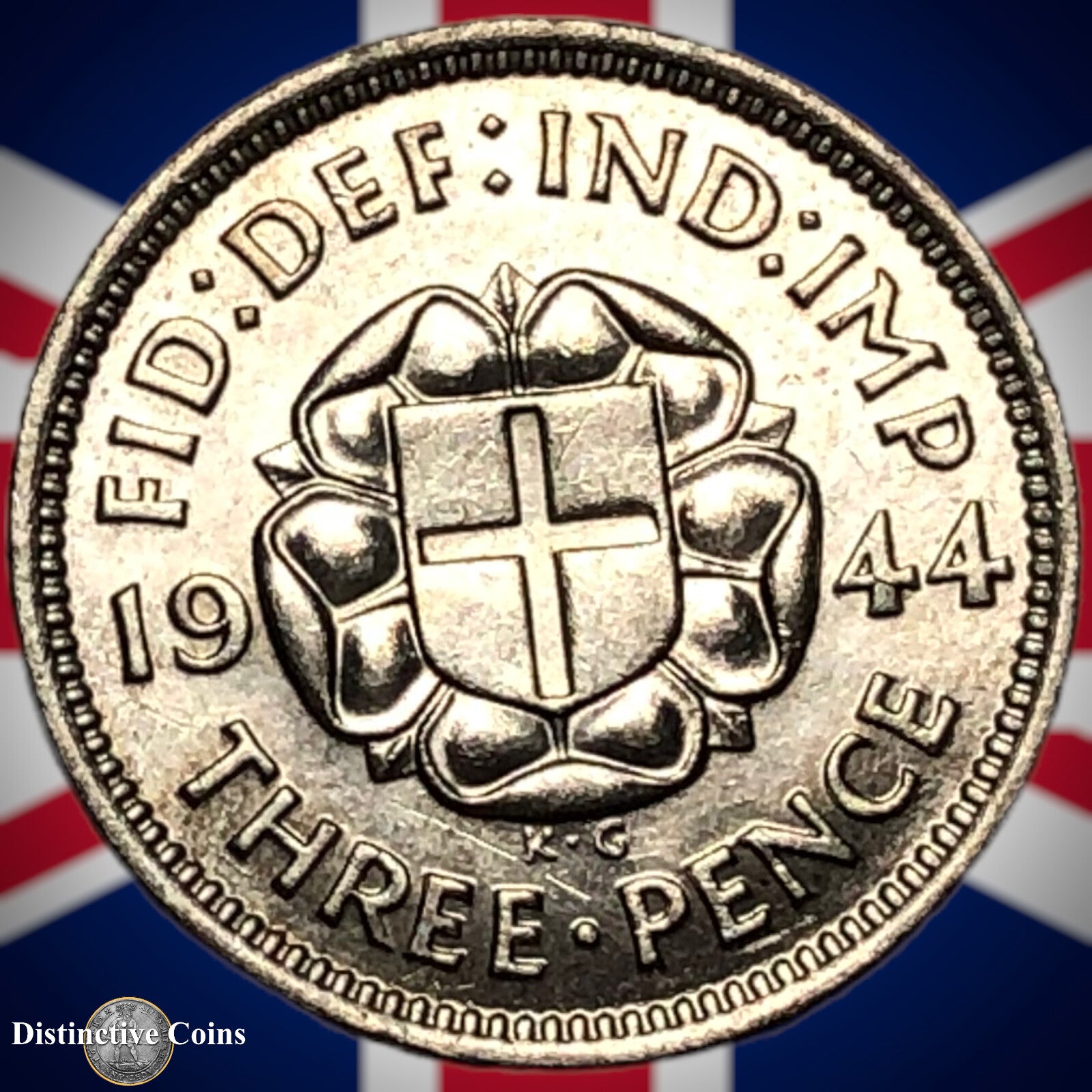 Great Britain 1944 Three Pence GB2366