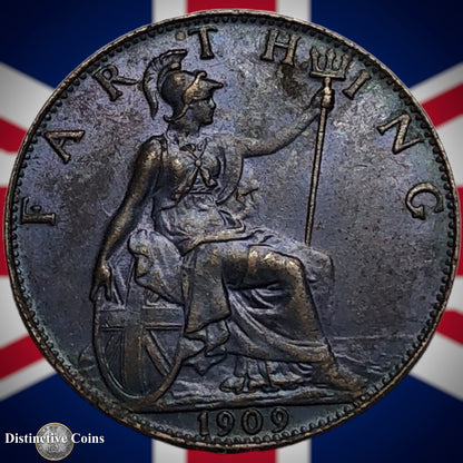 Great Britain 1909 Farthing 1/4d GB4631