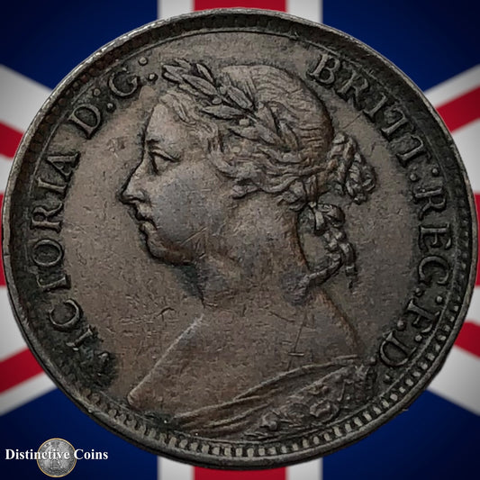 Great Britain 1883 Farthing 1/4d GB4054