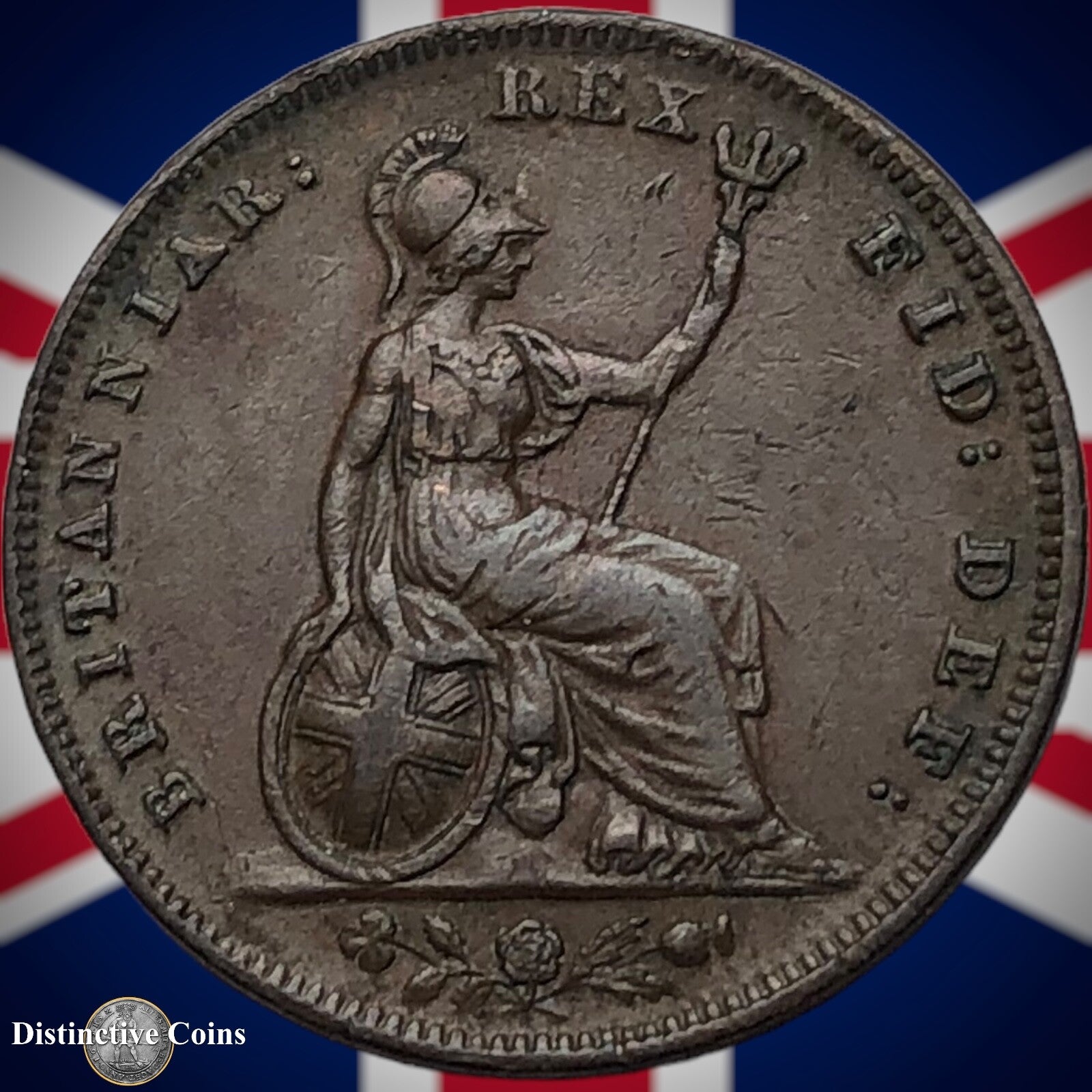 Great Britain 1831 Farthing 1/4d GB3353