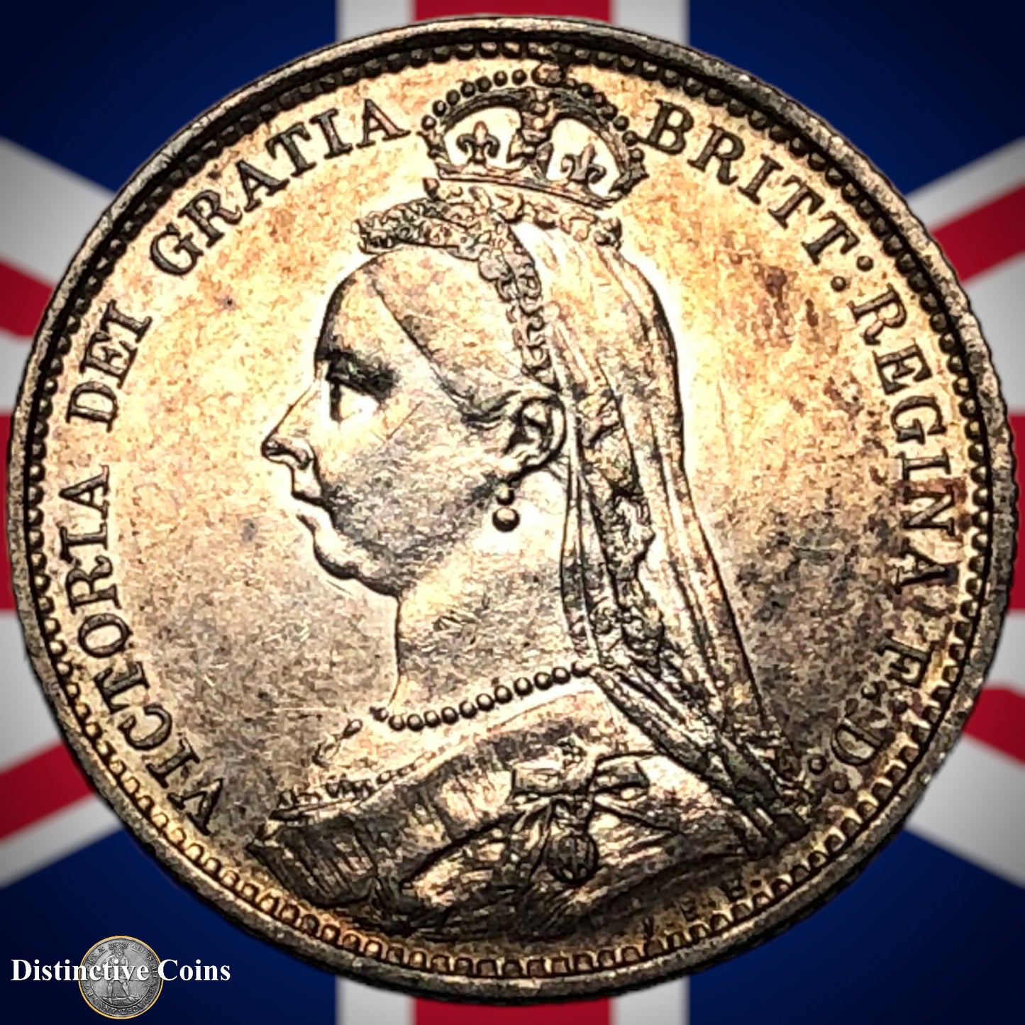 Great Britain 1887 Six Pence GB2663