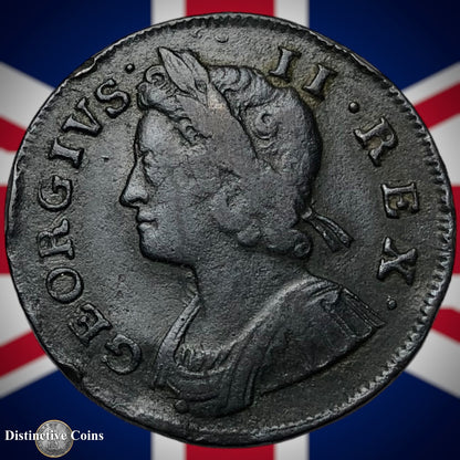 Great Britain 1739 Half Penny 1/2d GB5077