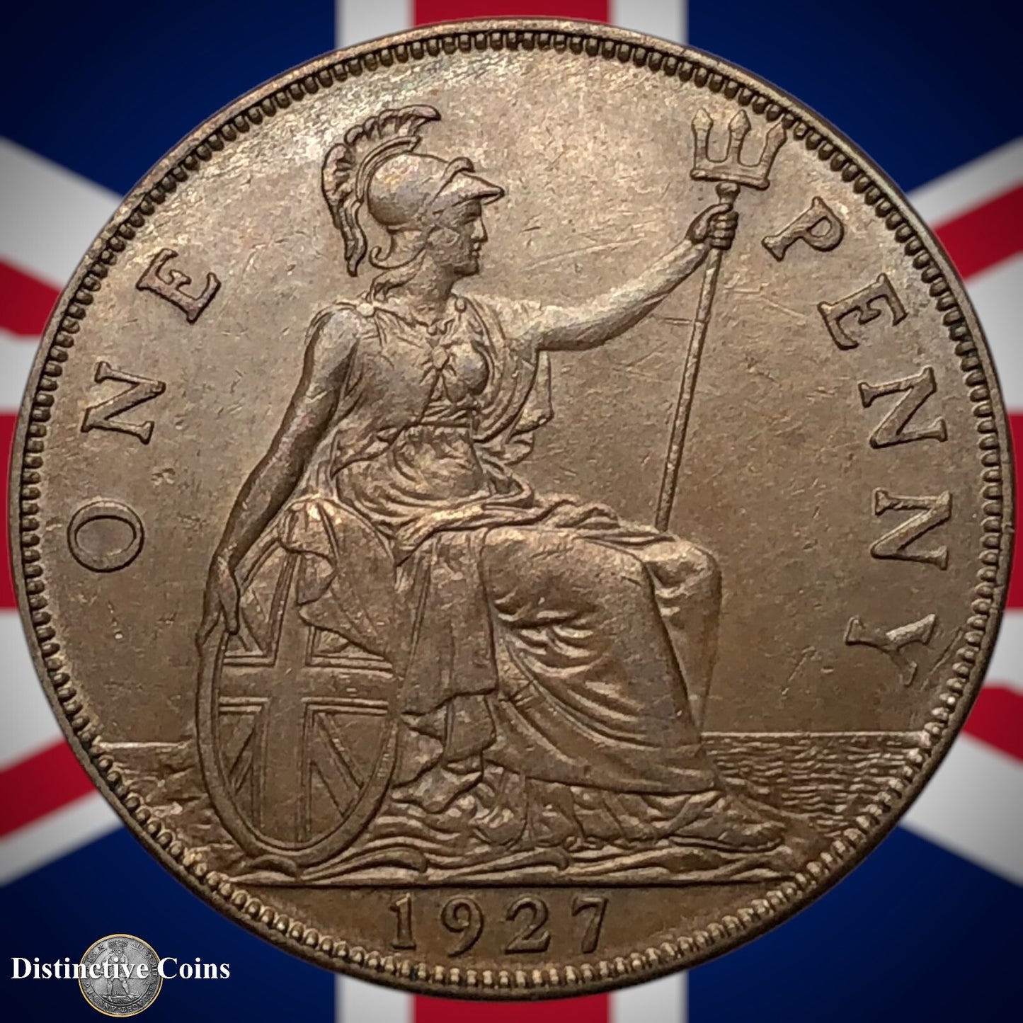 Great Britain 1927 Penny 1d GB7069