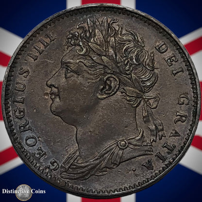 Great Britain 1822 Farthing 1/4d GB3254