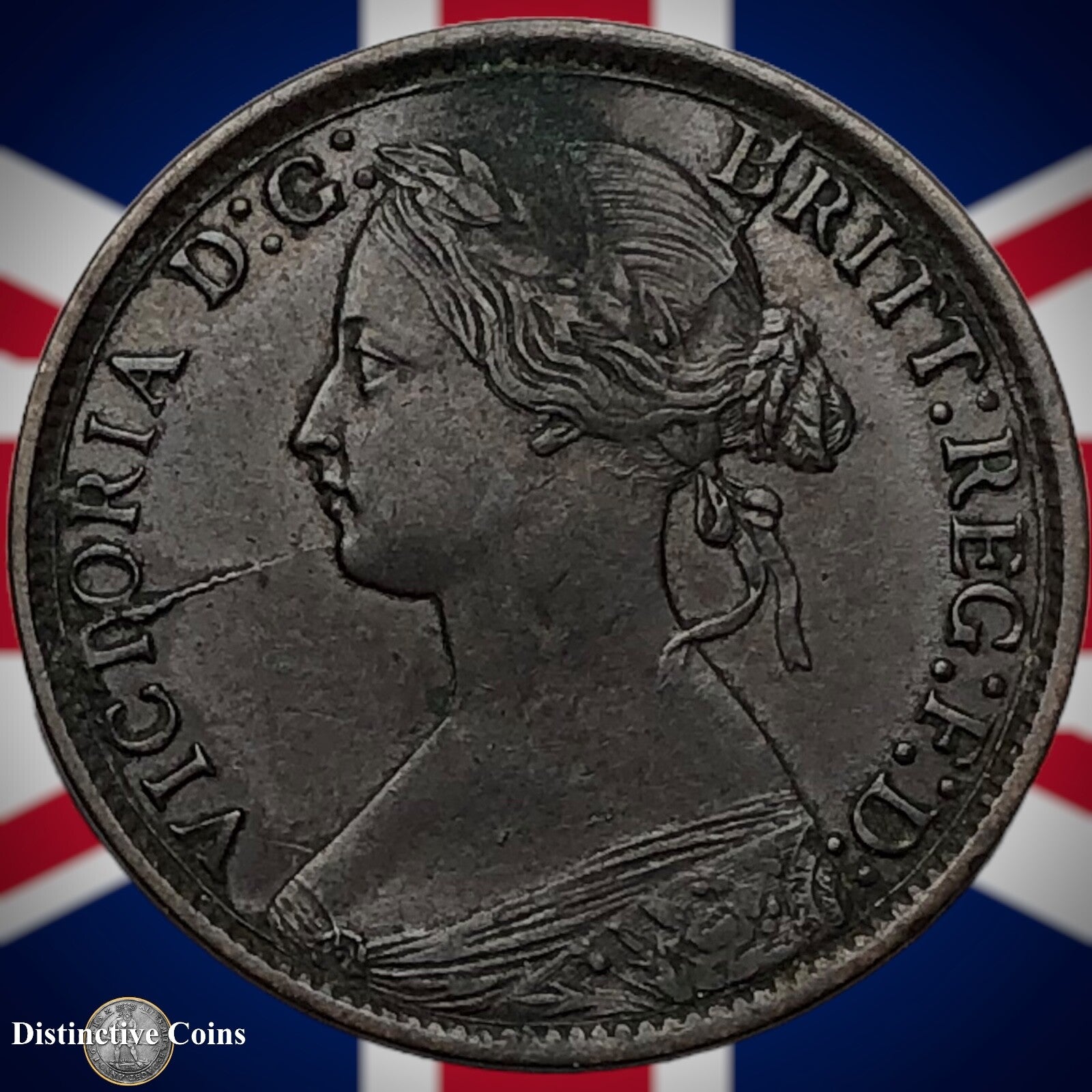 Great Britain 1872 Farthing 1/4d GB3657