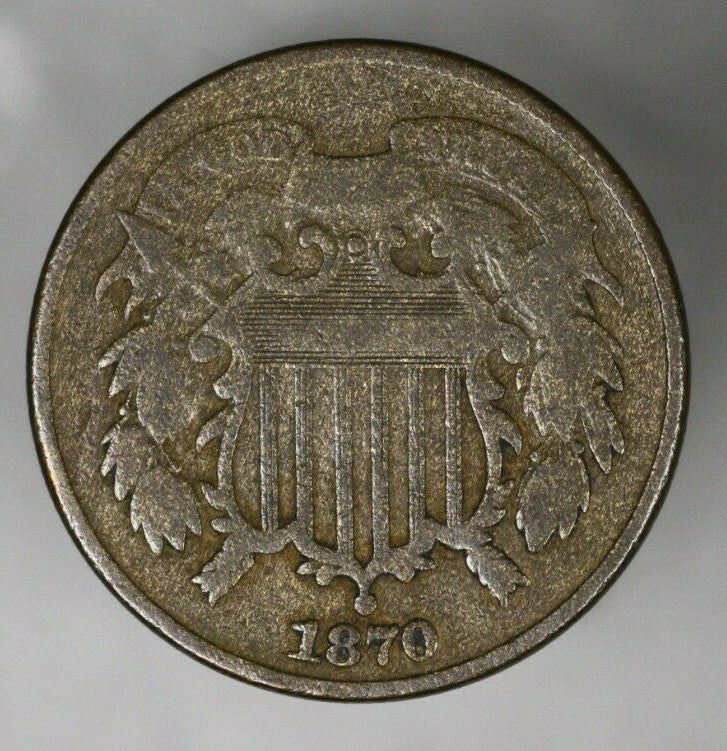 US 1870 2 Cent   A3115